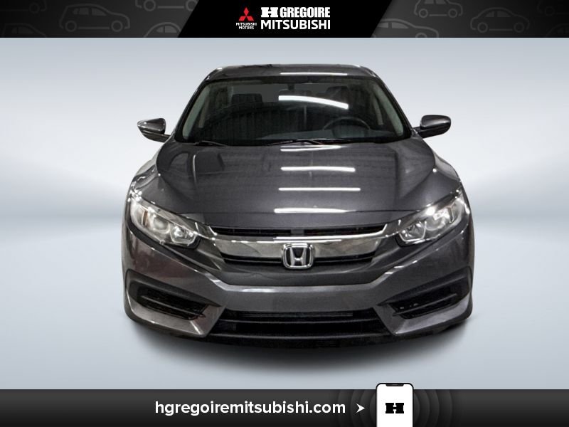 2016 Honda Civic Grey Blainville - photo #1