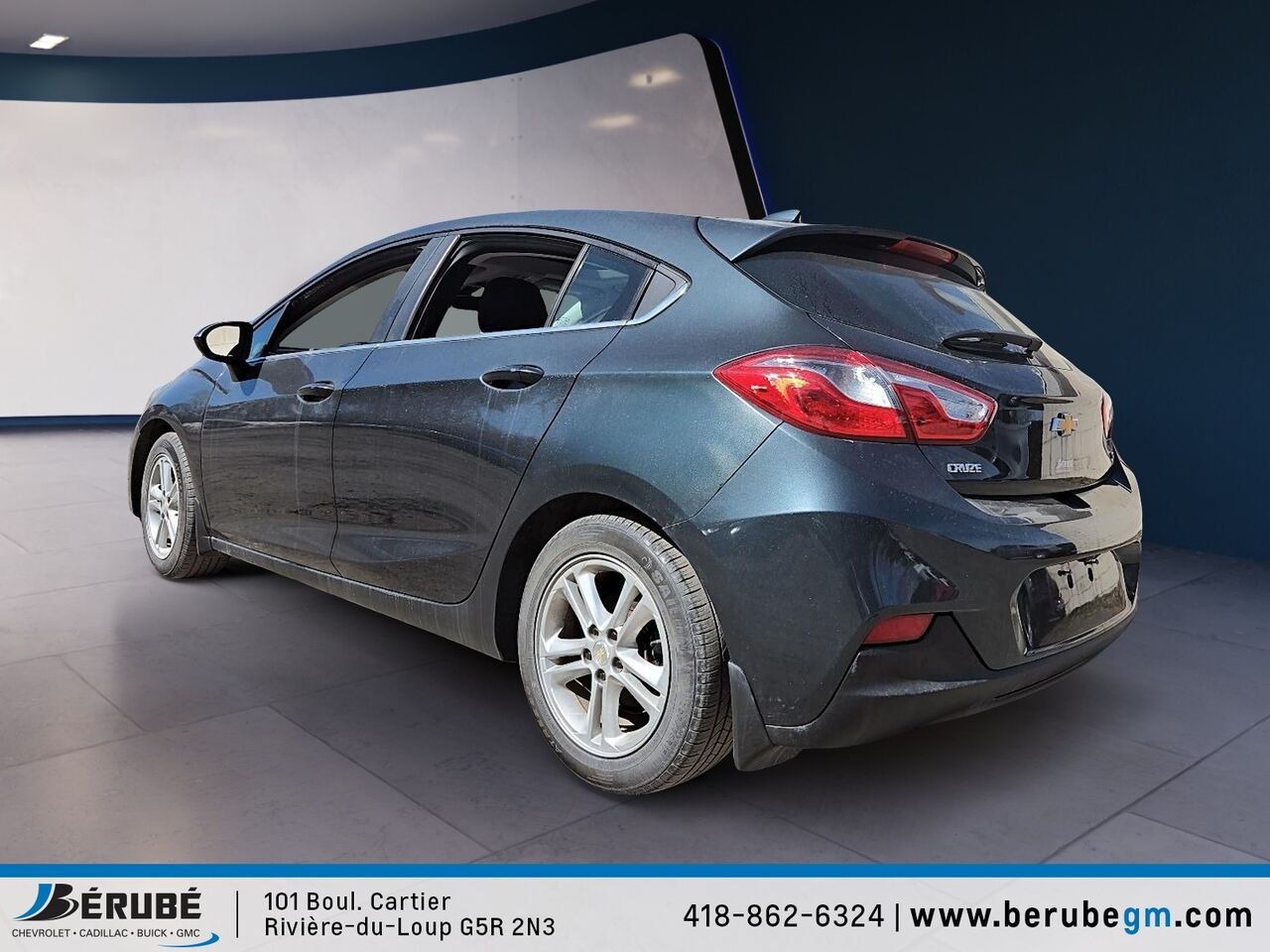 Chevrolet CRUZE Hatchback LT 2017 Gris Rivière-du-Loup - photo #1