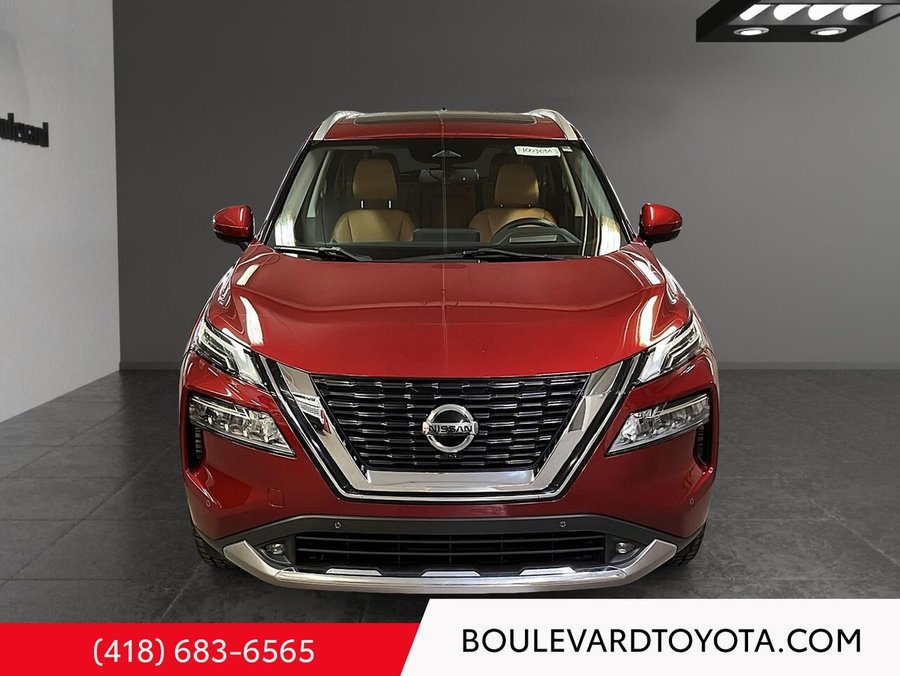 2021 Nissan ROGUE PLATINE, AWD Red