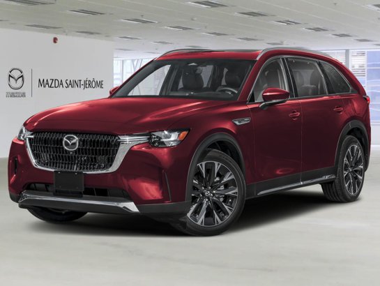 MAZDA CX-90 hybride rechargeable 2026 2026 Rouge artisanal cristal métallisé