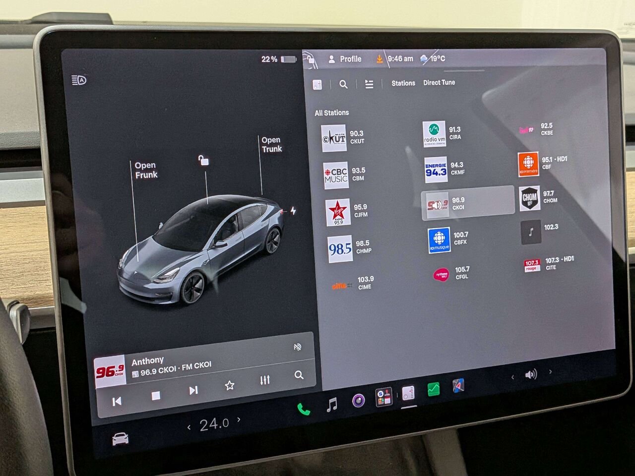 Tesla Model 3 Standard Range Plus RWD 2021 Gris Val-David - photo #26