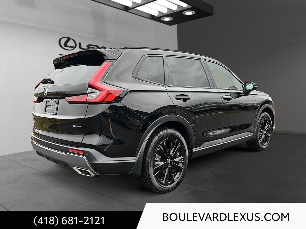 Honda CR-V hybride 138002A | Touring Traction Intégrale 2026 Noir Québec - photo #3