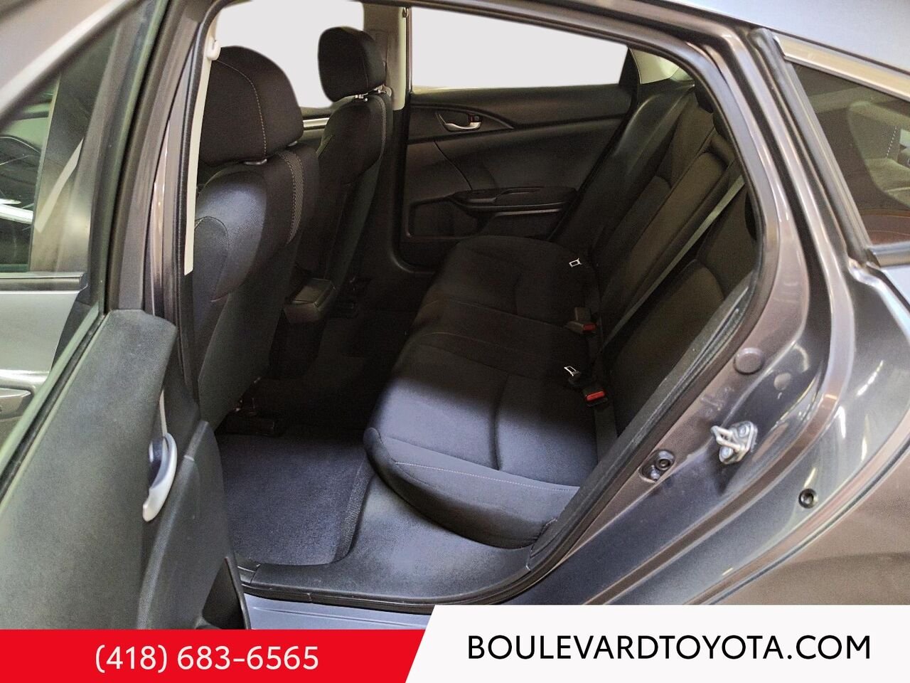 Honda Civic Berline 100323B-43 | LX, MANUELLE 2020 Gris Québec - photo #16