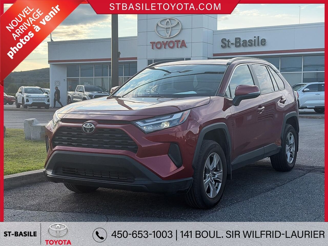 2025 TOYOTA RAV4 Ruby Flare Pearl Saint-Basile-le-Grand - photo #0