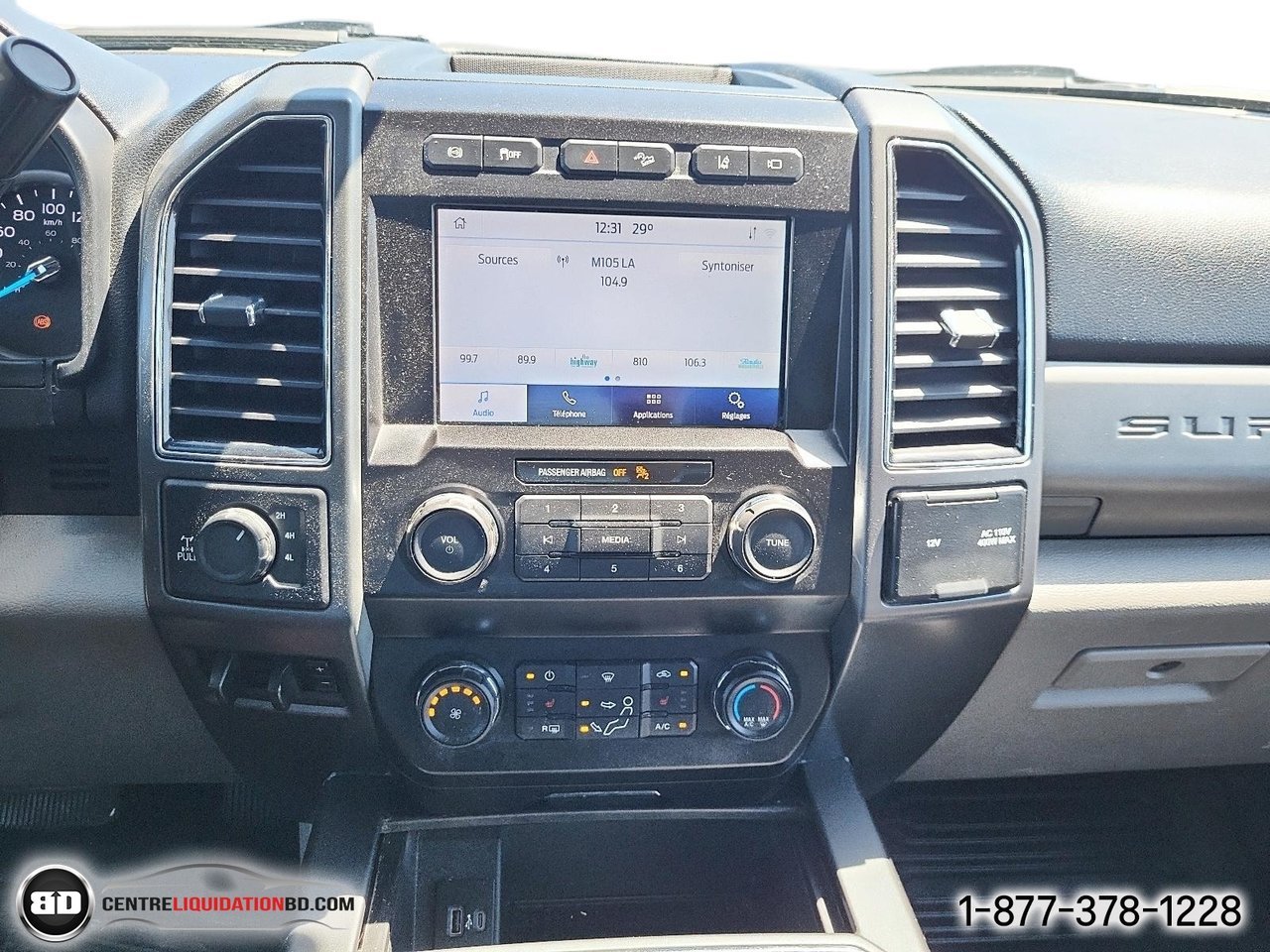 2020 Ford Super Duty F-250 SRW XLT cabine 6 places 4RM caisse de 8 pi | A8703 Red Granby - photo #18