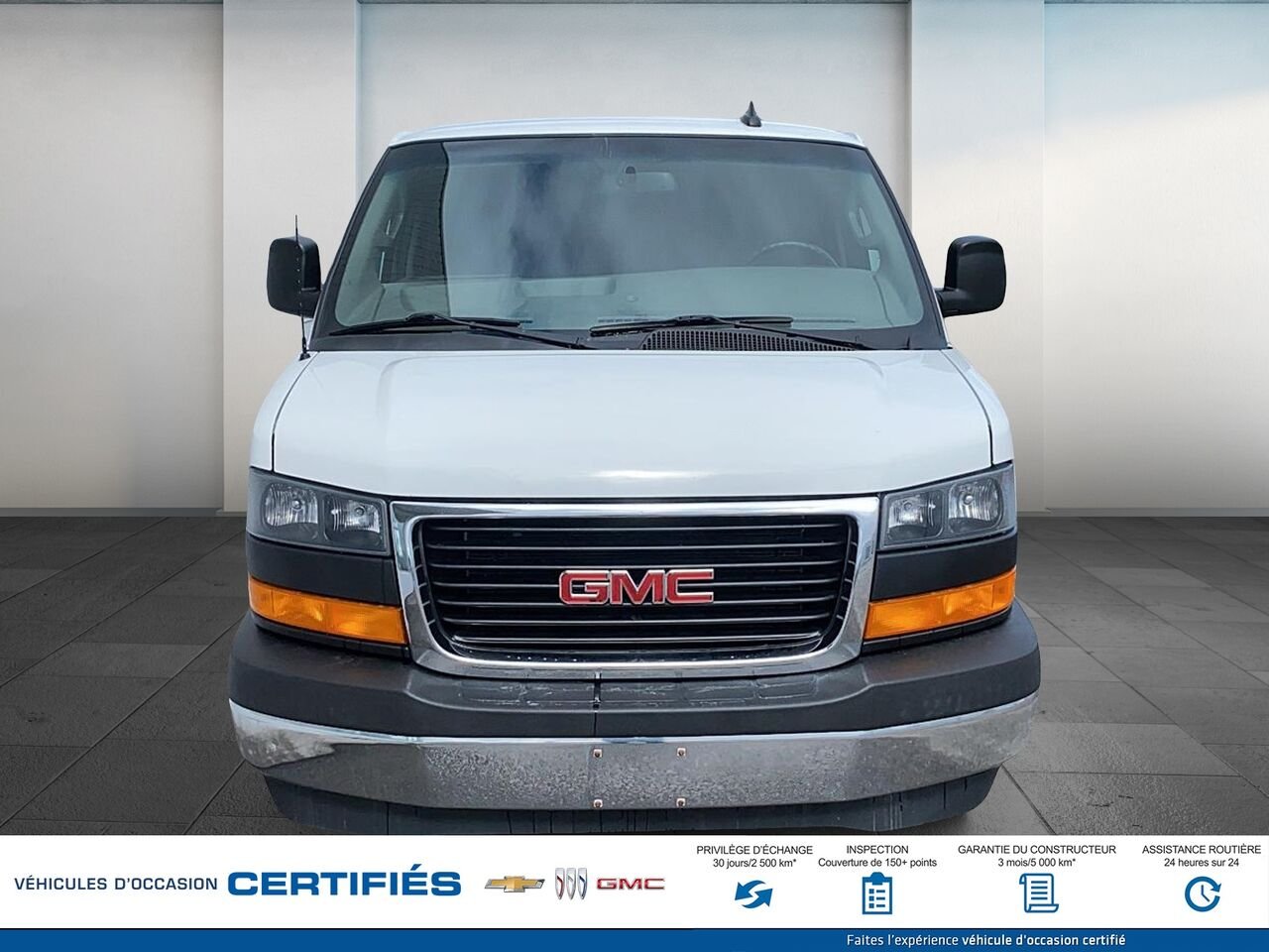 2019 GMC Savana Cargo Van Traction arrière 2500 155 po White Montmagny - photo #1