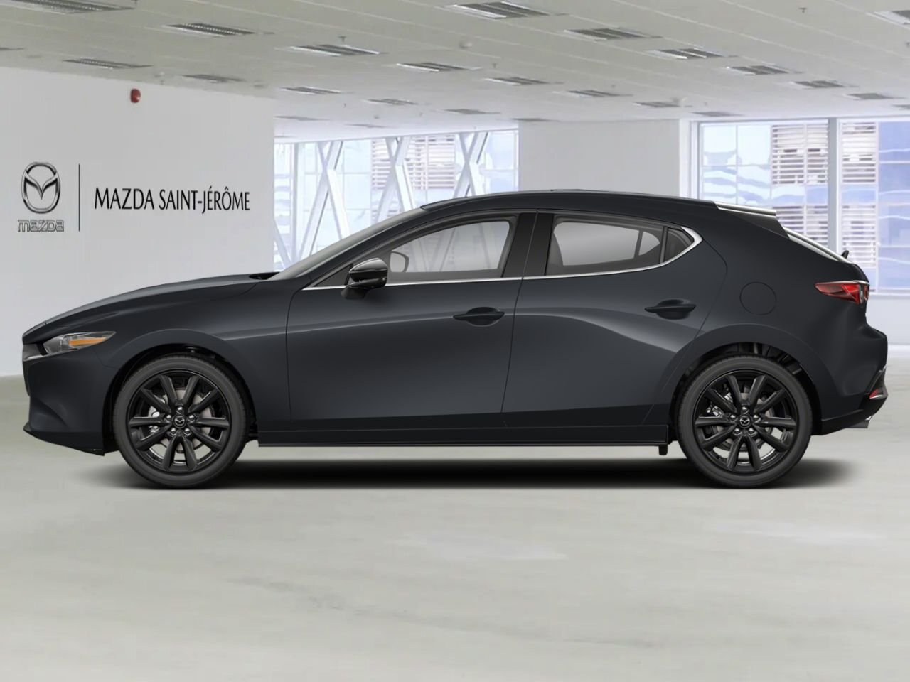 2026 MAZDA MAZDA3 SPORT GT GT avec moteur turbo BA TI i-ACTIV Black Saint-Jérôme - photo #1