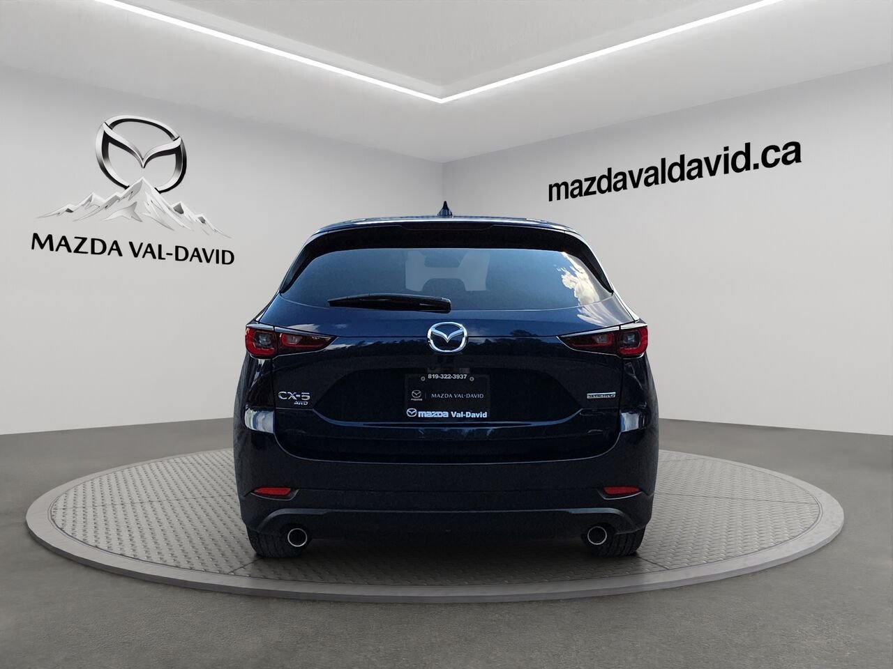 2023 Mazda CX-5 GT TI SIGNATURE, TOIT OUVRANT, COMMANDE AUDIO AU VOLANT, VOLANT CHAUFFANT Blue Val-David - photo #4