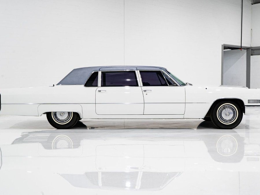 Cadillac Fleetwood 1966 1966 Blanc