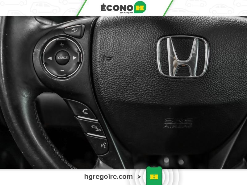 Honda Accord 2015 Noir Saint-Eustache - photo #14