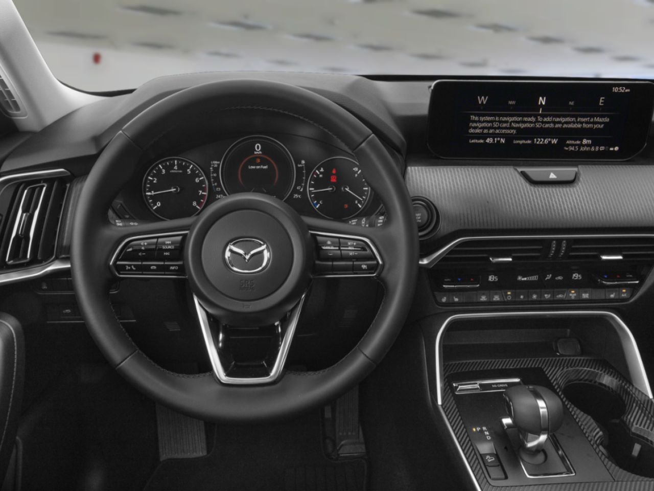 MAZDA CX-90 hybride léger GS-L TI 2026 Blanc rhodium métallisé Châteauguay - photo #5