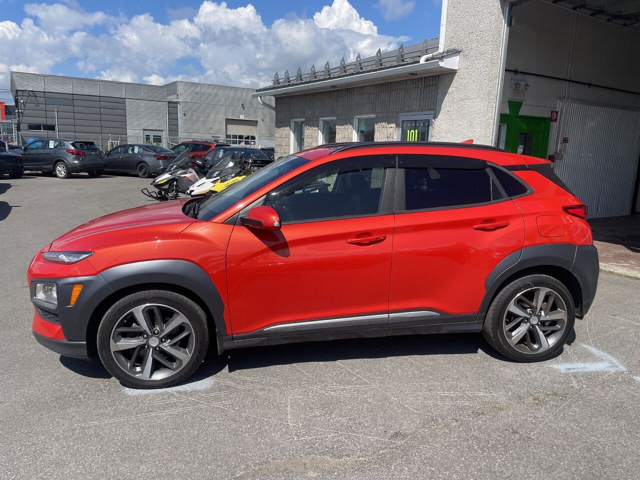 Hyundai Kona 2019 Orange Longueuil, - photo #7