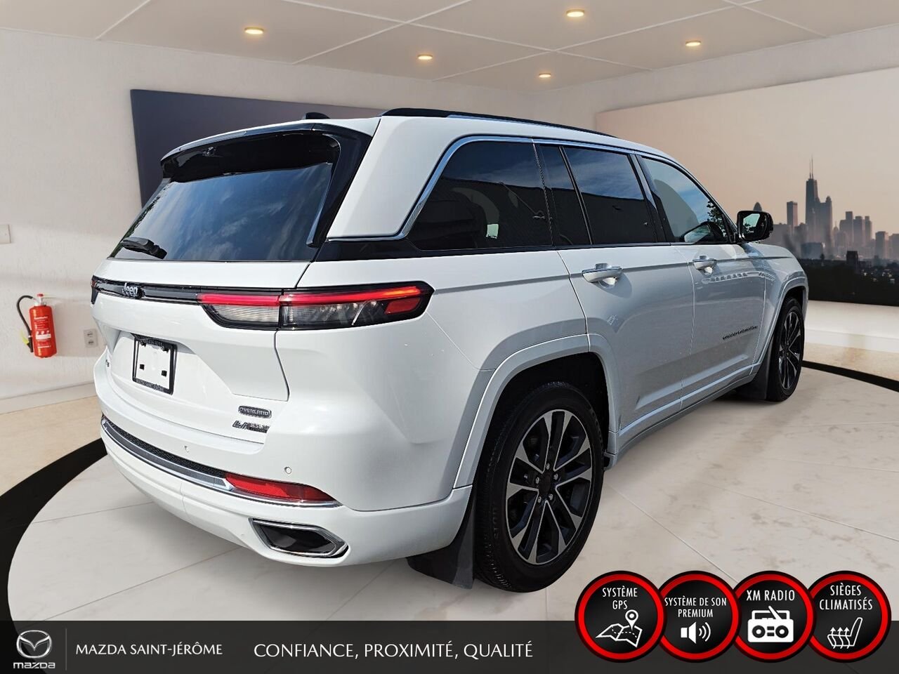 Jeep Grand Cherokee 2023 Blanc Ste-Agathe des Monts - photo #5