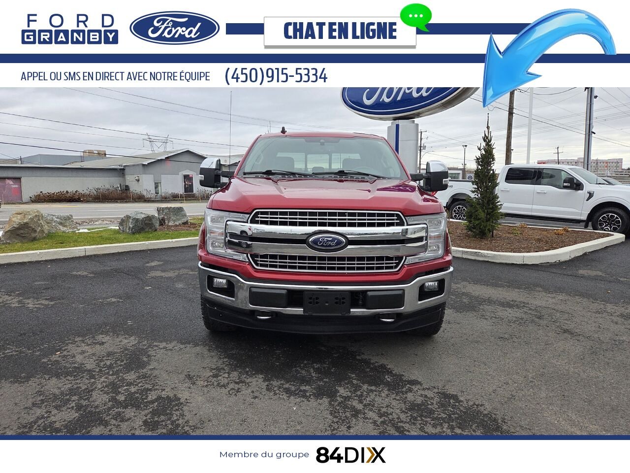 Ford F-150 2019 Rouge Granby - photo #1