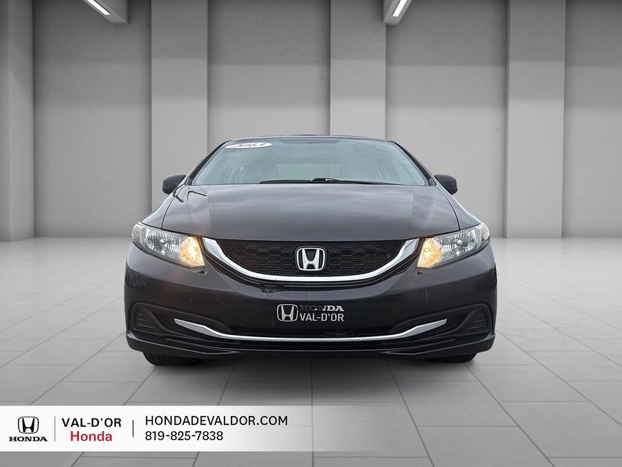 Honda Berline Civic EX 4 portes, boîte automatique 2013 Noir