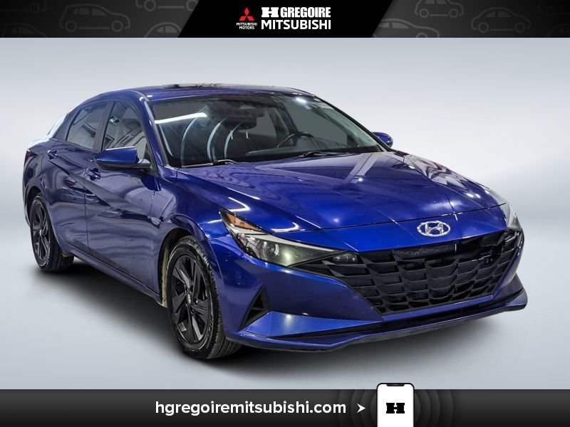 Hyundai Elantra MW4498 | Preferred *Mags *Caméra *Toit *Carplay 2021 Bleu Laval - photo #0