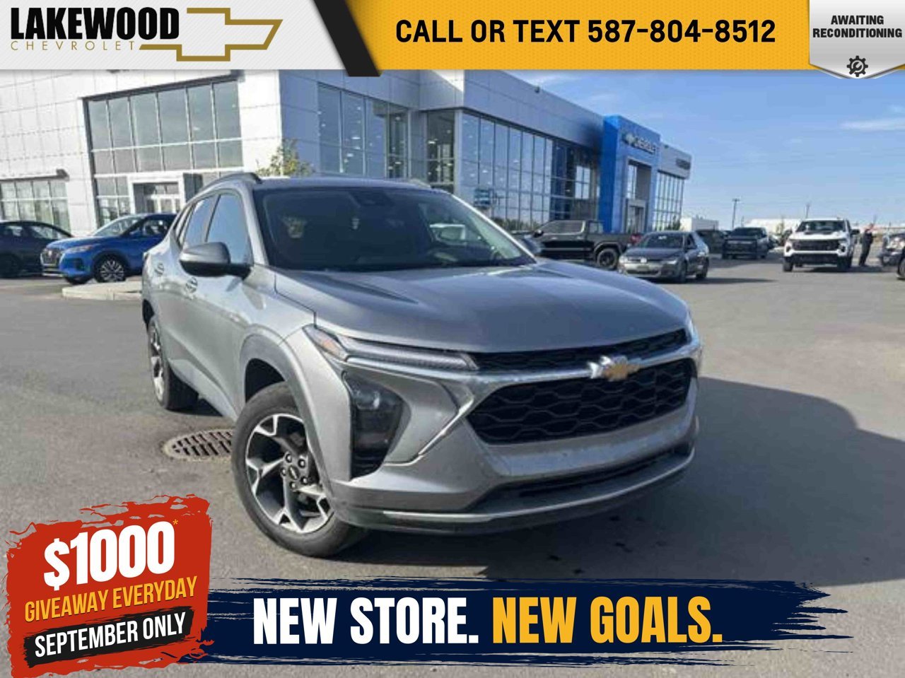 2025 Chevrolet Trax FWD 4dr LT Grey Sherwood Park - photo #0
