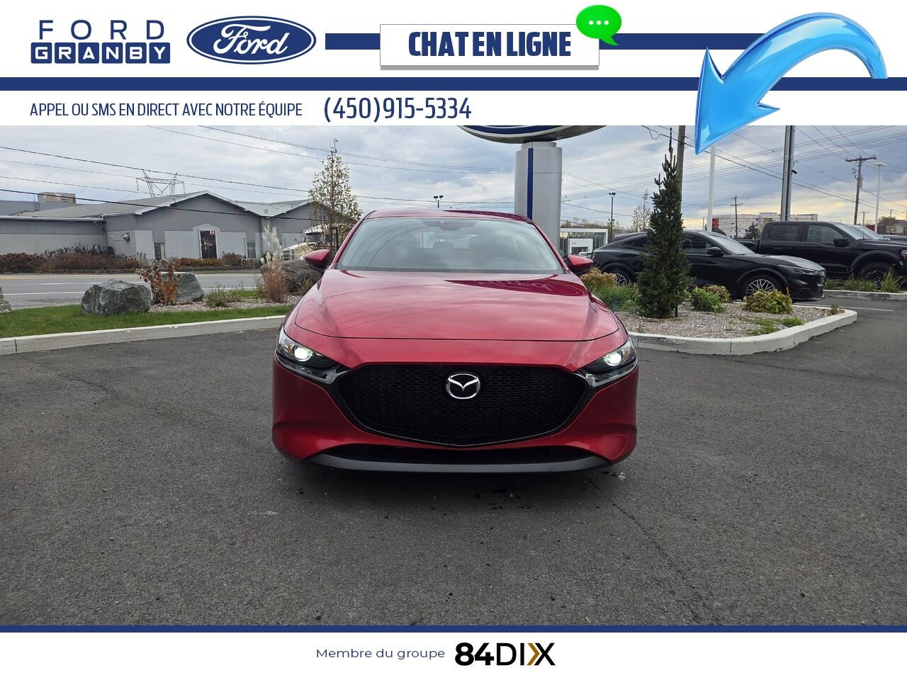 Mazda Mazda3 Sport 2020 Rouge Granby - photo #1