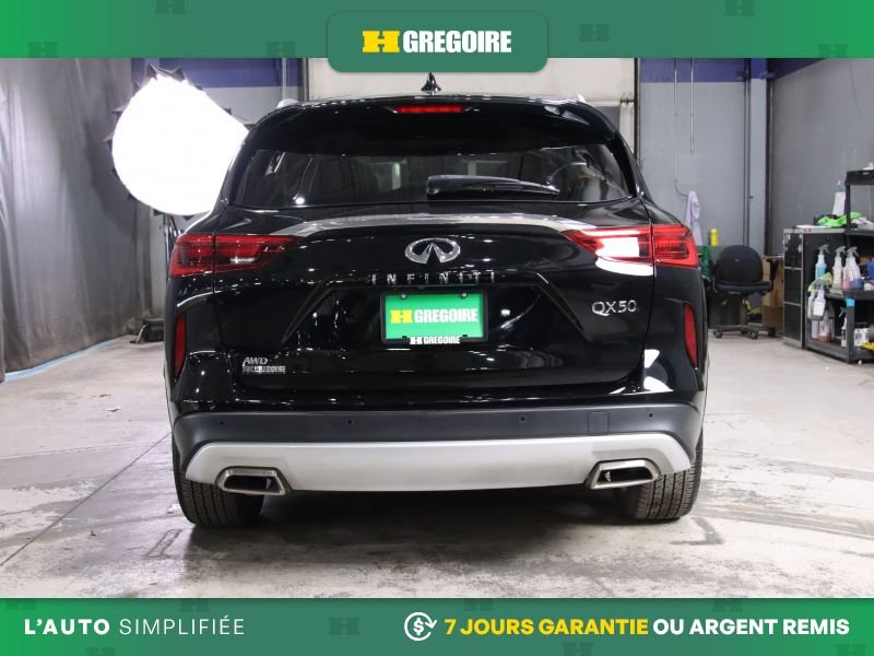 2021 Infiniti QX50 Black Saint-Eustache - photo #5