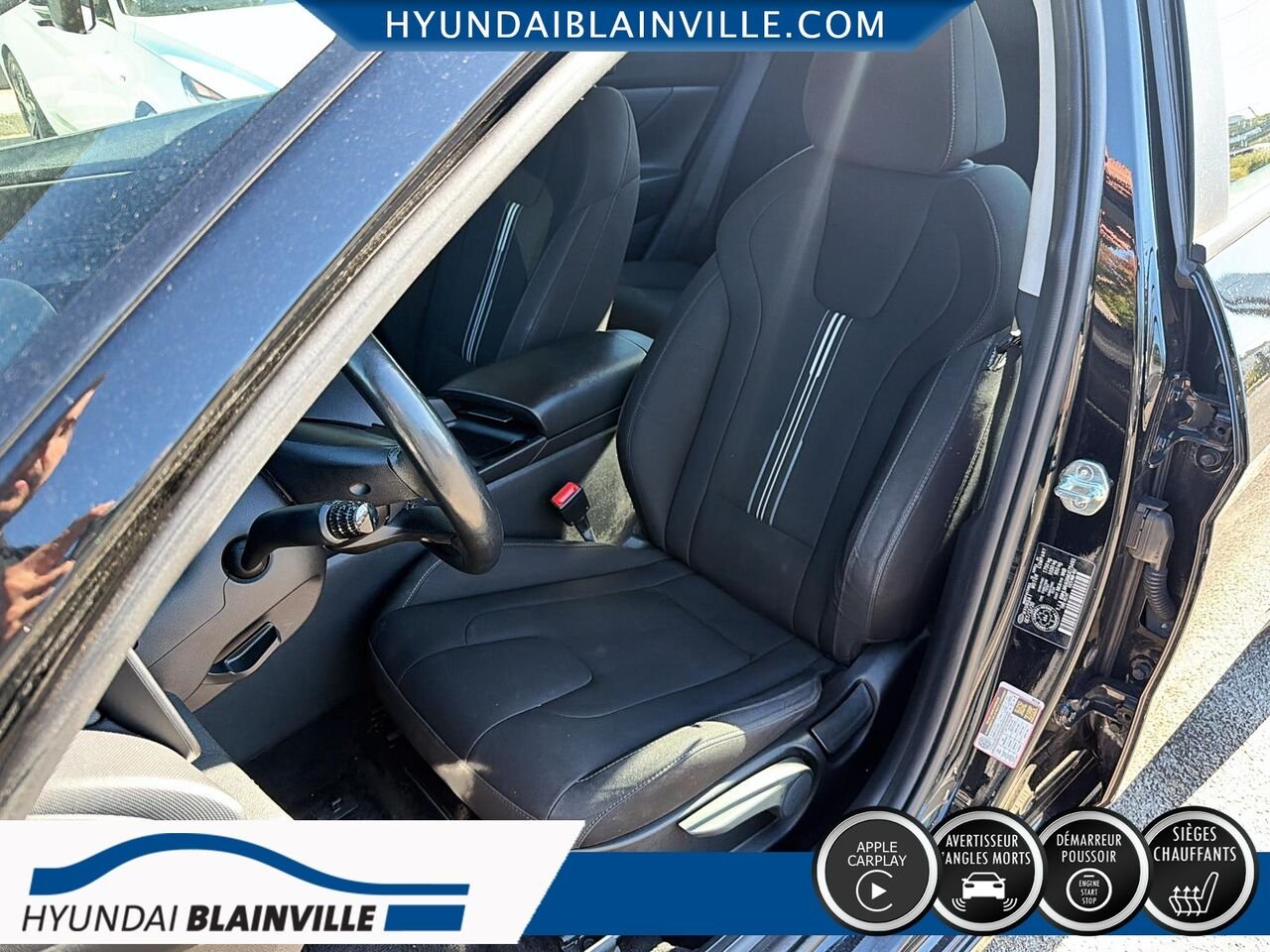 Hyundai Elantra 2021 Noir Blainville - photo #8