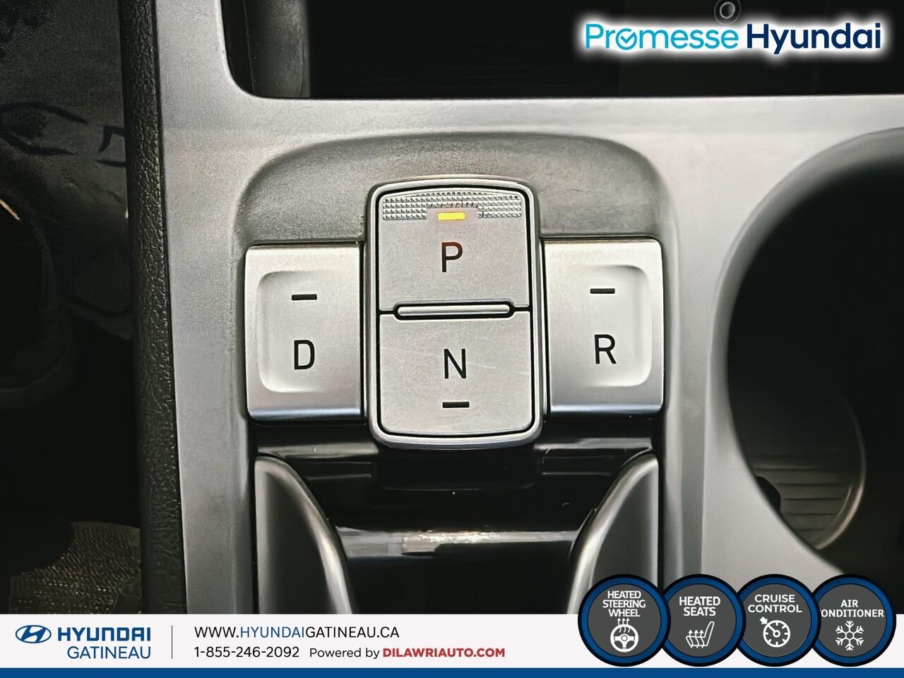 Hyundai Kona électrique Preferred TA *** Electrique , sieges chauffant , volants chauffants*** 2021 Blanc Ottawa & Gatineau - photo #15