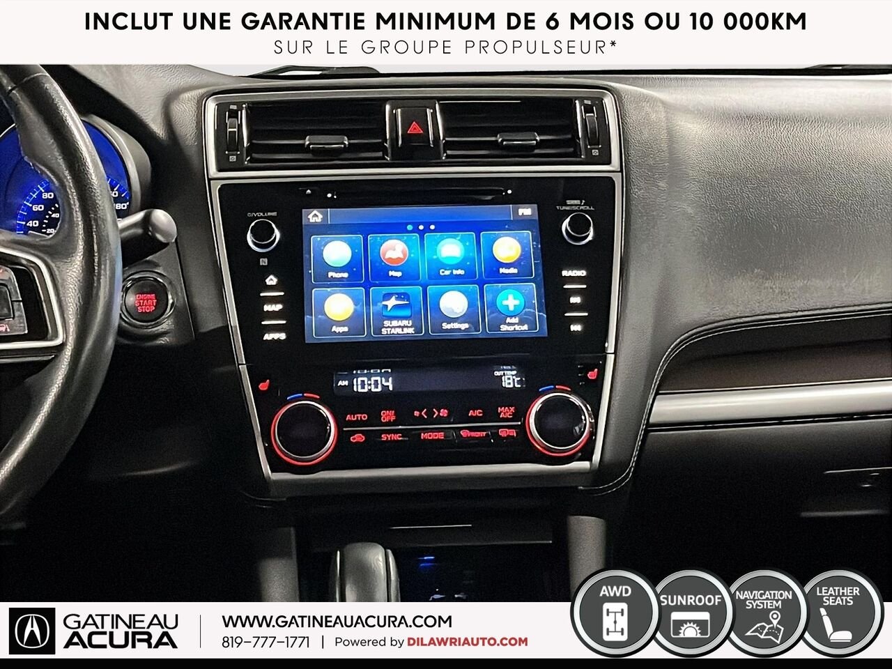 2019 Subaru Legacy 2.5i Limited AWD Grey Gatineau - photo #28