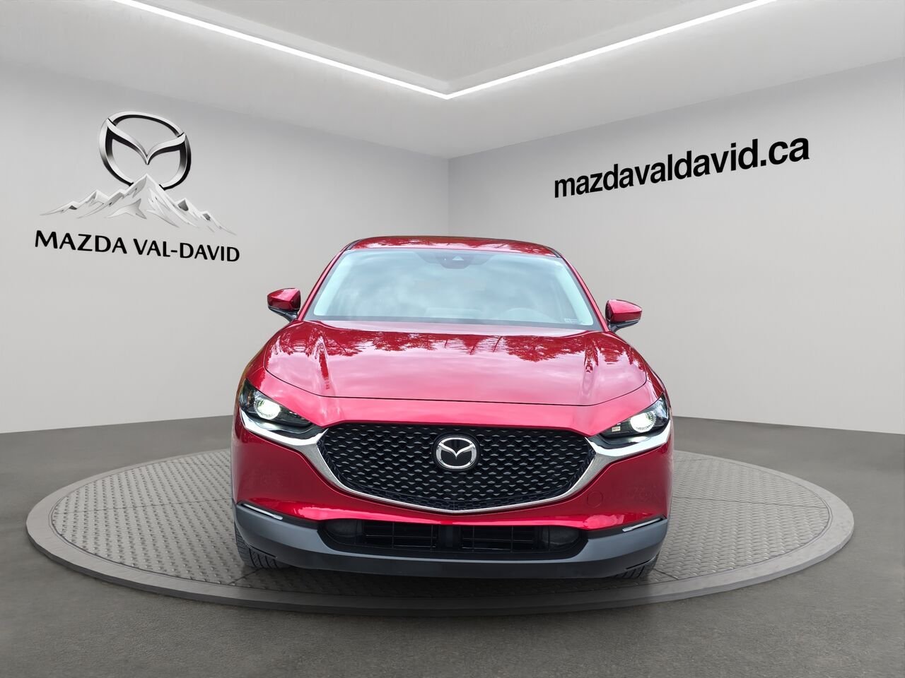 2023 Mazda CX-30 GS TI, INTÉGRALE, SIÈGES CHAUFFANTS, AUXILIÈRE, VOLANT CHAUFFANT Red Val-David - photo #7