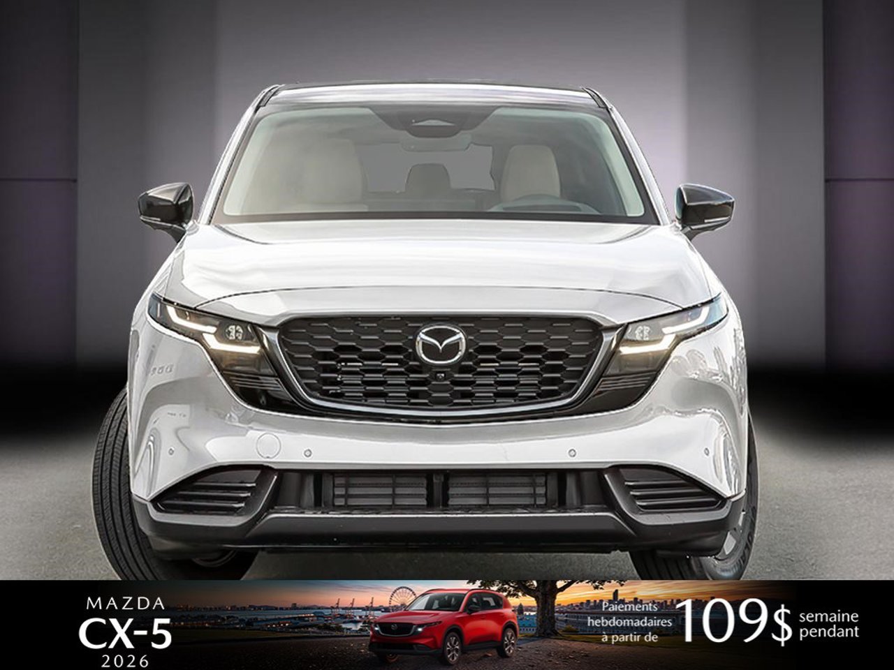 2026 Mazda CX-5 JM3KMAHA6T0178751 Rhodium White Metallic Mirabel - photo #1
