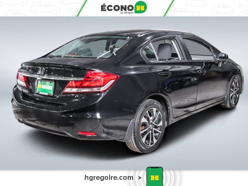 2015 Honda Civic Black Saint-Eustache - photo #6