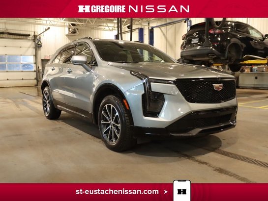 2025 Cadillac XT4 AWD Sport CUIR DEM. A DISTANCE TOIT PANORAMIQUE Silver