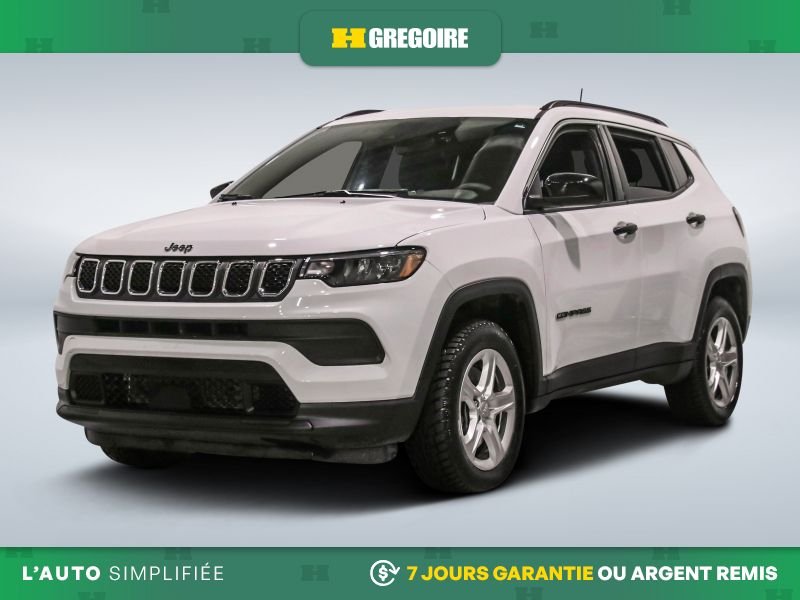 2023 Jeep Compass White Blainville - photo #2