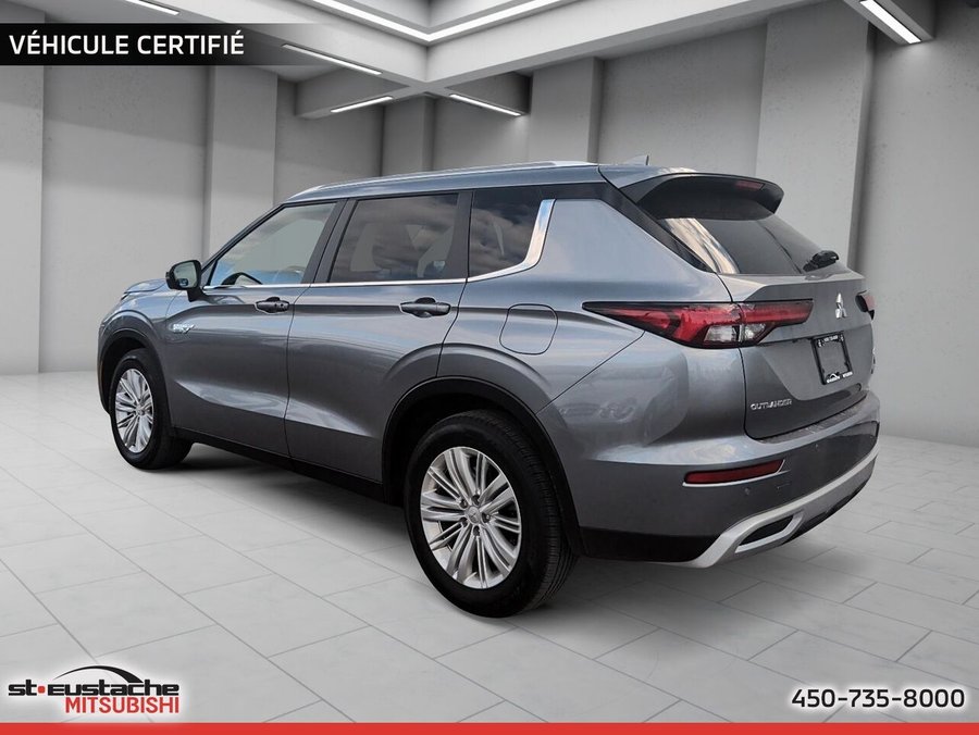 Mitsubishi Outlander PHEV LE S-AWC PHEV-CUIR-TOIT OUVRANT-BANC CHAUFFANT-VOLANT CHAUFFANT-CARPLAY/ANDROID AUTO 2024 Argent