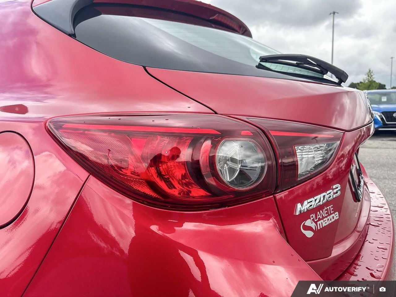 2017 Mazda Mazda3 JM1BN1K79H1121688 Red Mirabel - photo #13