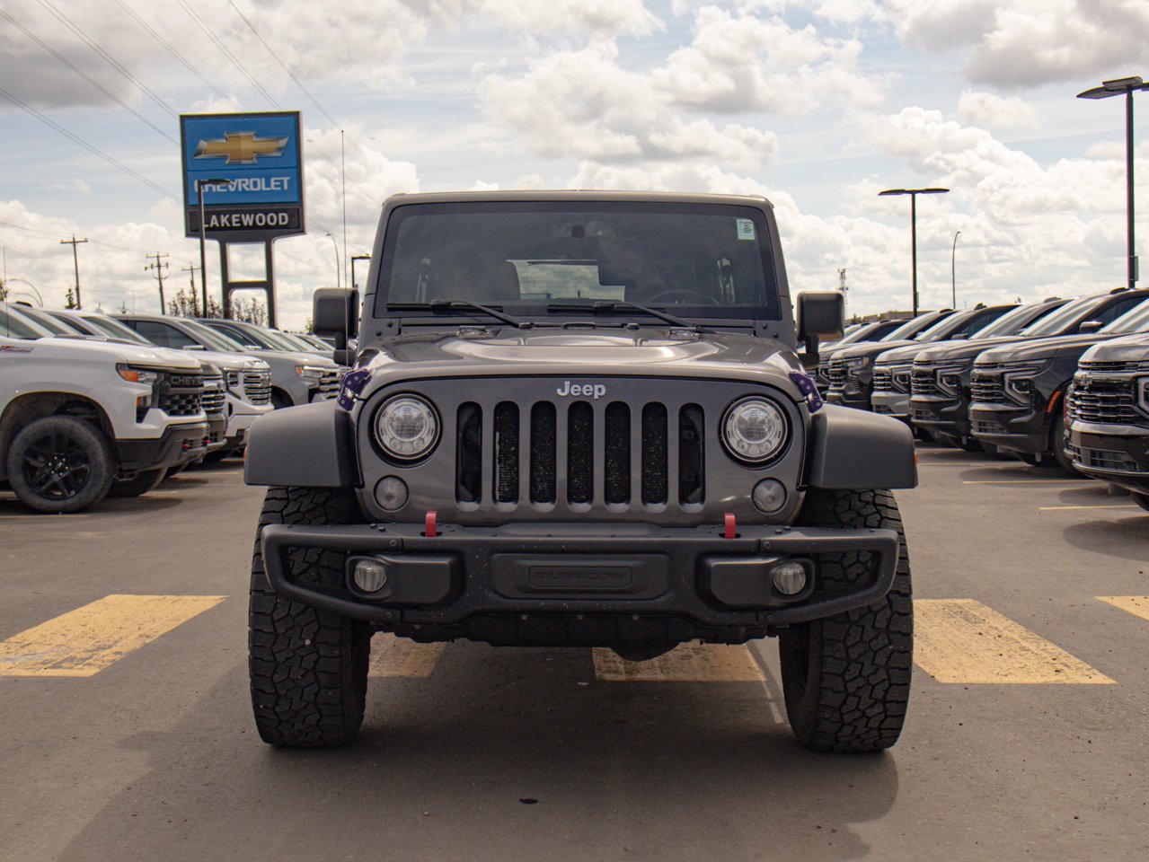 2017 Jeep Wrangler Unlimited 4WD 4dr Rubicon Grey Sherwood Park - photo #2