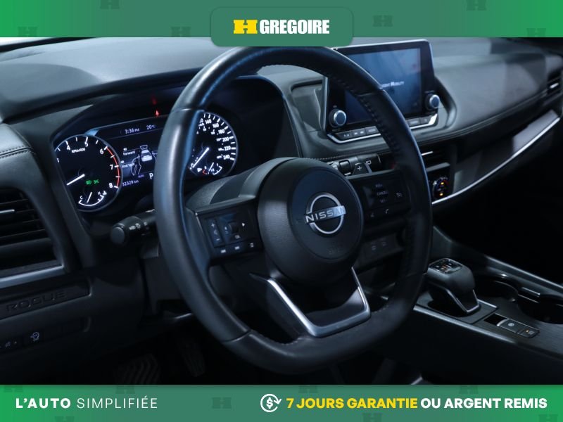 Nissan Rogue 822560 | S AWD AUTO AC GR ELEC MAGS CAM RECULE BLUETOOTH 2024 Blanc Laval - photo #11