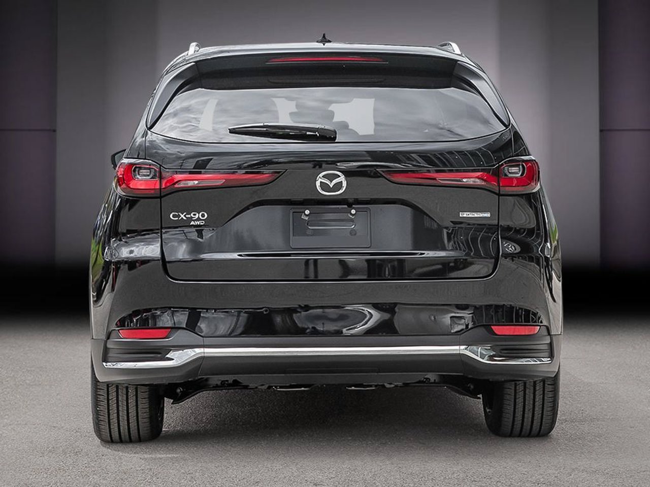 2026 Mazda CX-90 PHEV JM3KKDHA9T1391811 Jet Black Mica Mirabel - photo #4