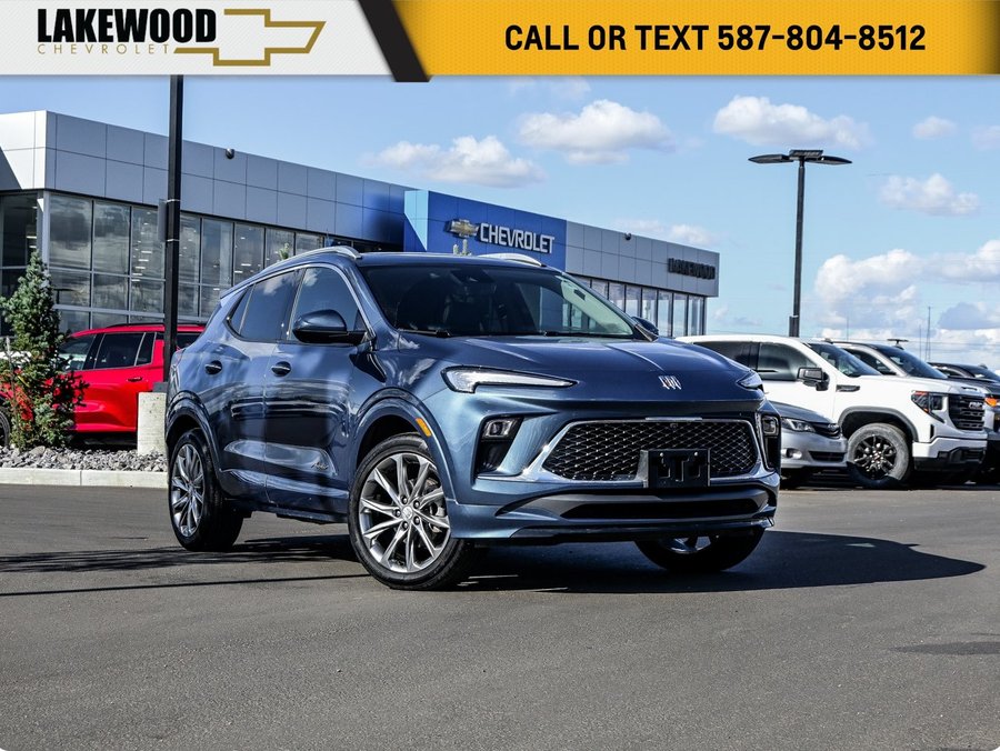 2024 Buick Encore GX Avenir AWD 1.3T | Panoramic Sunroof Blue