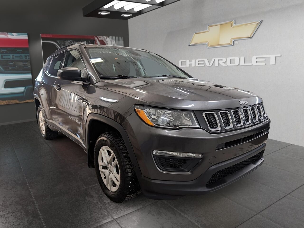 JEEP COMPASS SPORT 2018 Gris Saint-Hyacinthe - photo #5