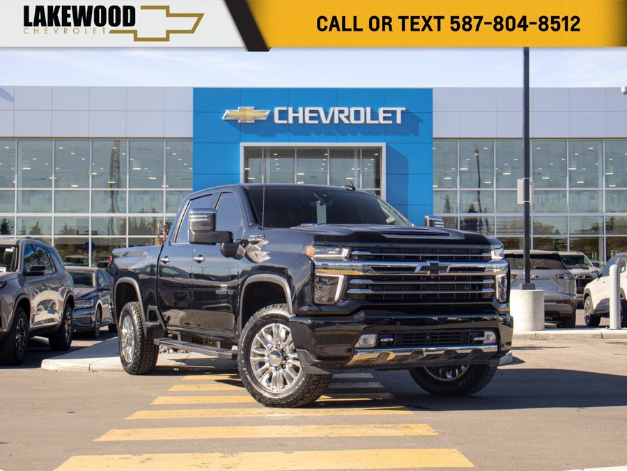 2022 Chevrolet Silverado 2500HD High Country Deluxe 6.6L Duramax | Power Sunroof Black