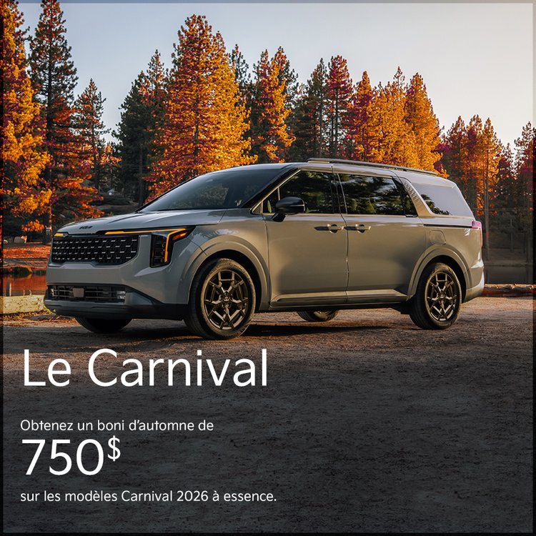Kia promo octobre Carnival 2026 FR