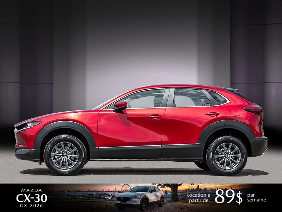 2026 Mazda CX-30 GX Soul Red Crystal Metallic