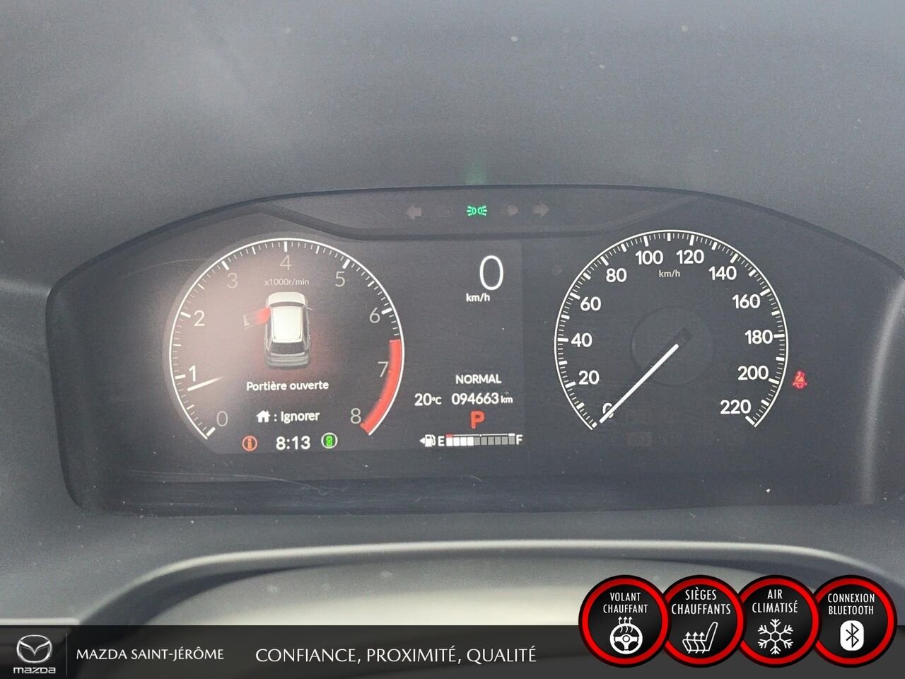 Honda CR-V Sport | AWD | TOIT OUVRANT | 2023 Gris Saint-Jérôme - photo #17
