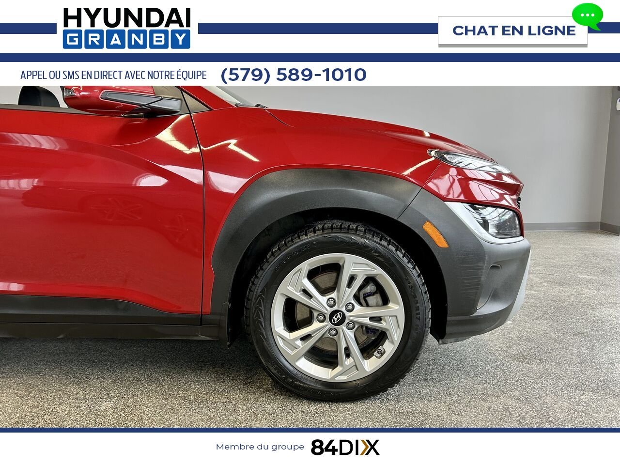 2022 Hyundai Kona Red Granby - photo #7