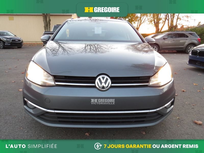 2019 Volkswagen Golf Highline AUTO A/C CUIR TOIT MAGS CAM RECUL Grey