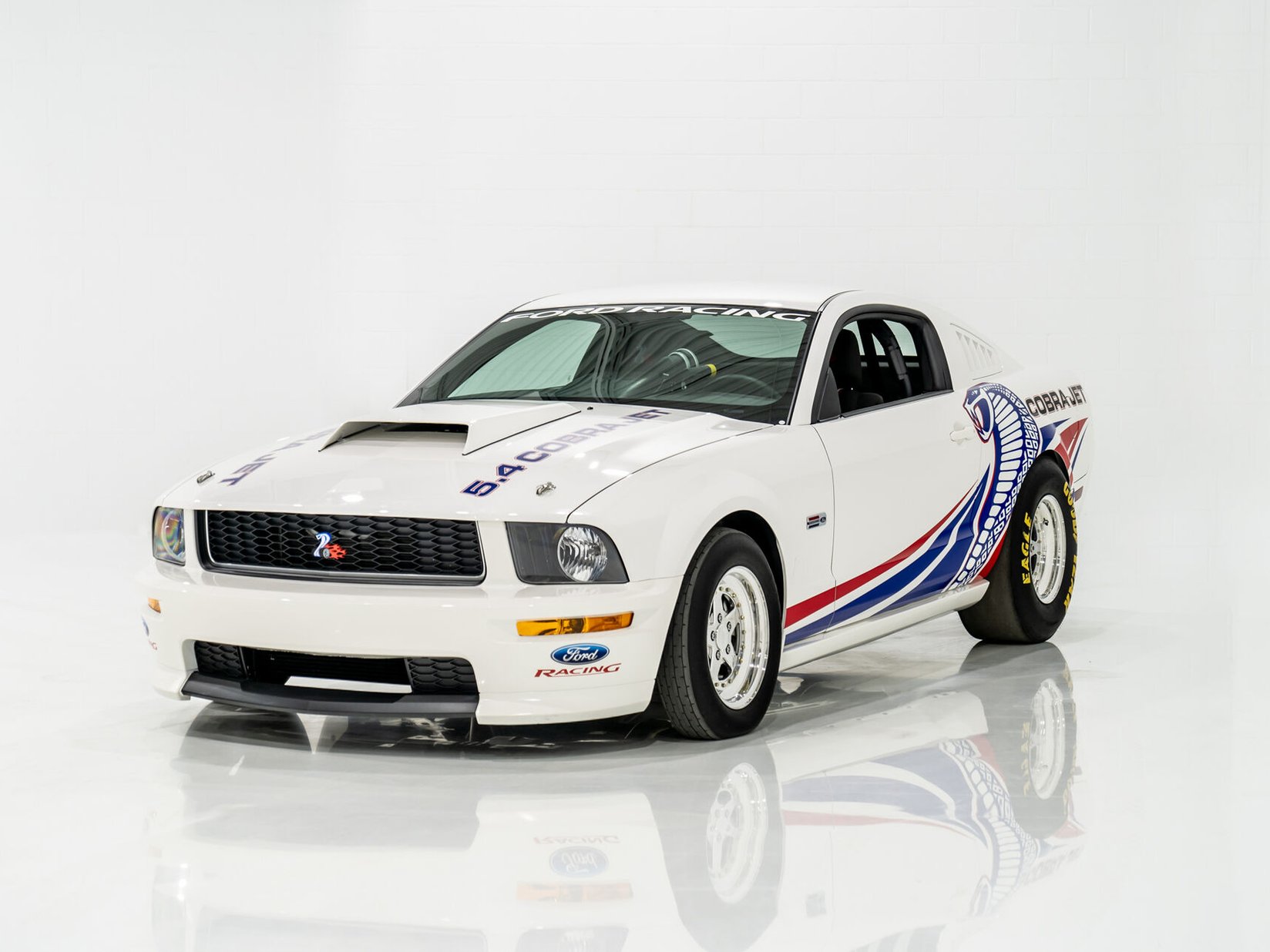 Ford Mustang Cobra Jet # 44 of 50 Ford Vehicule De Promotion **PRIX EN USD** 2008 Blanc Montréal - photo #21
