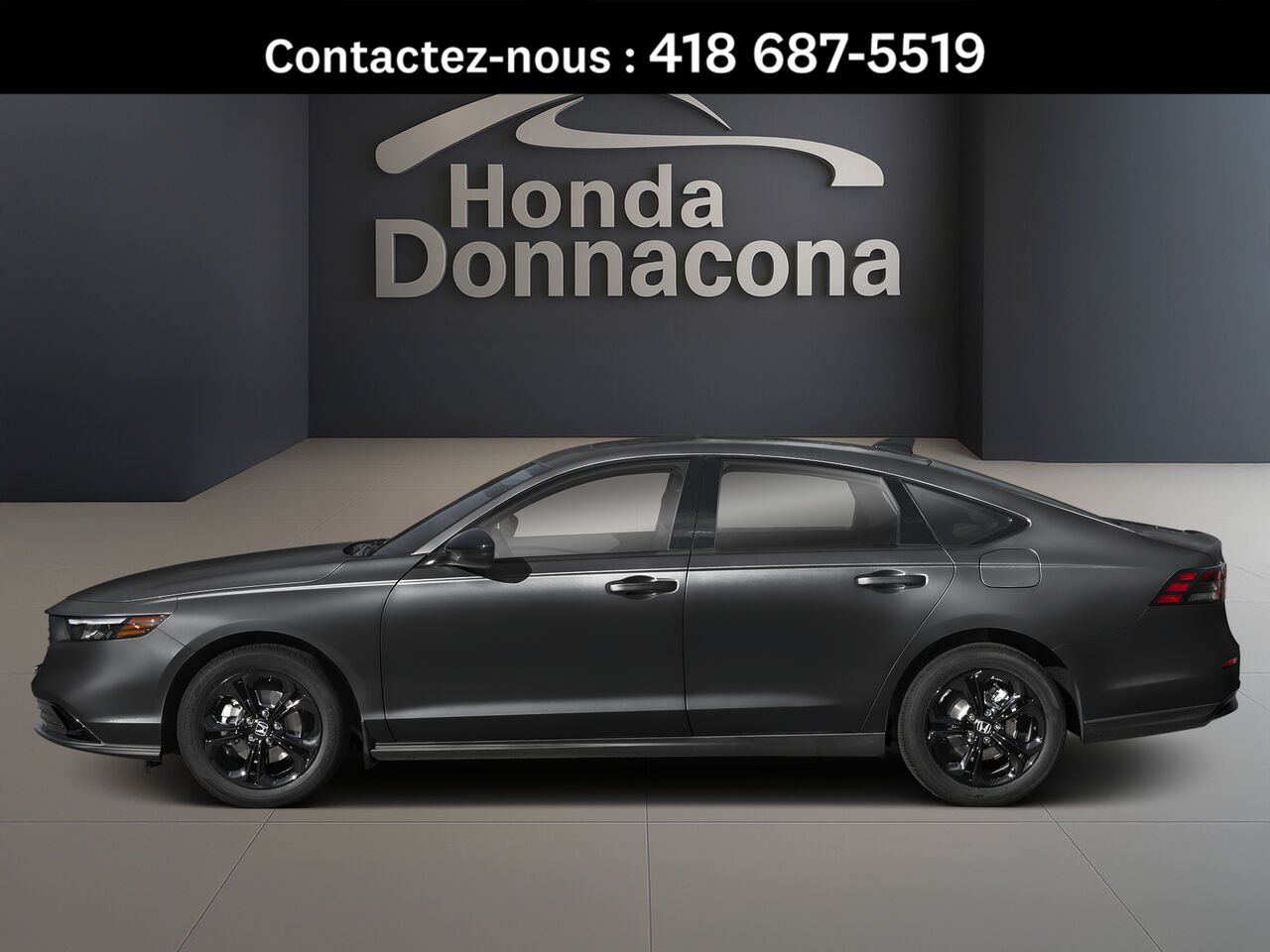 Honda Accord Sedan 2025 Noir Donnacona - photo #2