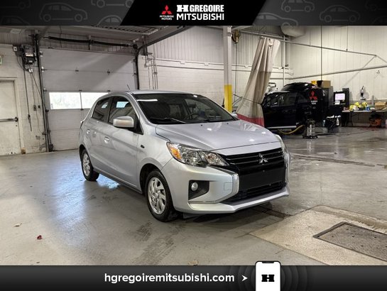 2024 Mitsubishi Mirage ES * A partir 0.9% * Caméra Carplay Silver