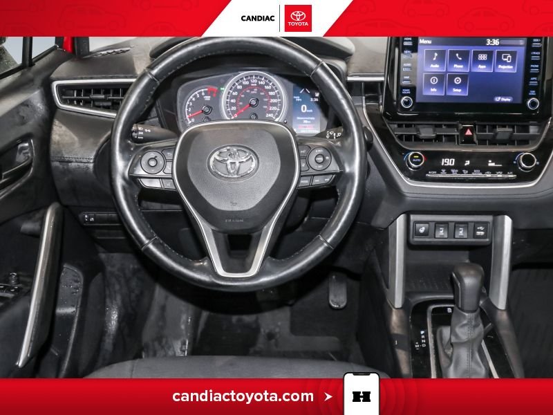 Toyota Corolla TR04225 | CROSS LE AWD | CAM. RECUL - A/C - BLUETOOTH - SIEG 2022 Rouge Laval - photo #13