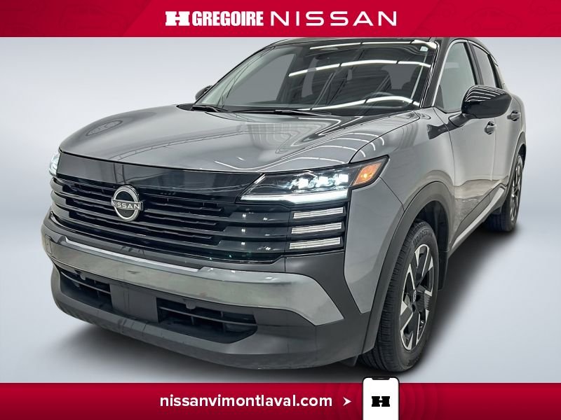 2025 Nissan Kicks SV AWD CAMERA BLUETOOTH CARPLAY PRESQUE NEUF Grey