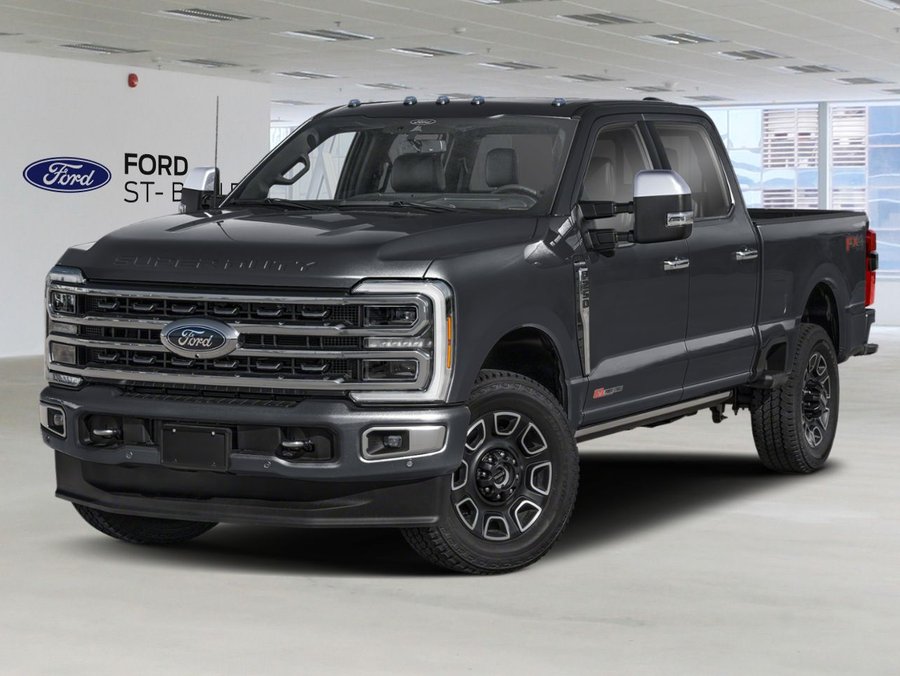 Ford Super Duty F-250 SRW F-250 4WD CREW PLATINUM 160¨ DIESEL 2027 Noir agate métallisé